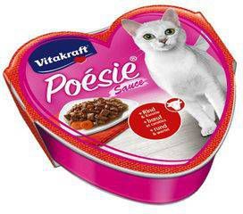 Vitakraft Poésie Saus Alu 85 g Kattenvoer Rund&Wortel