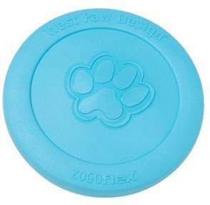 West Paw Zogoflex Zisc Flying Disc Small Aqua
