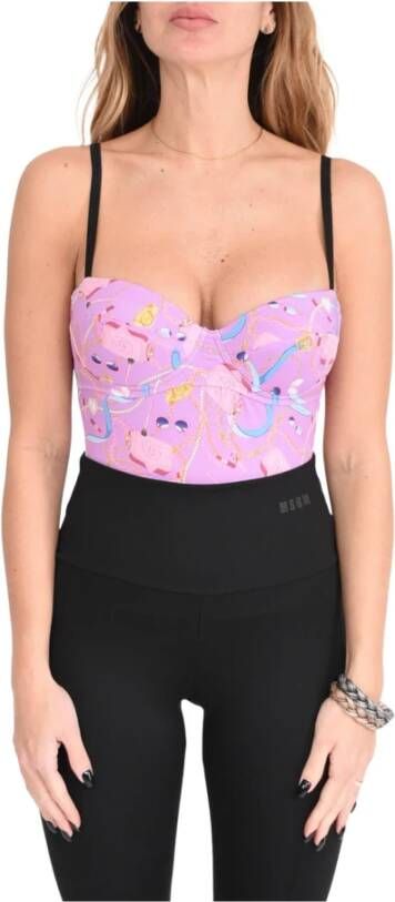 Chiara Ferragni Collection Bodies Paars Dames