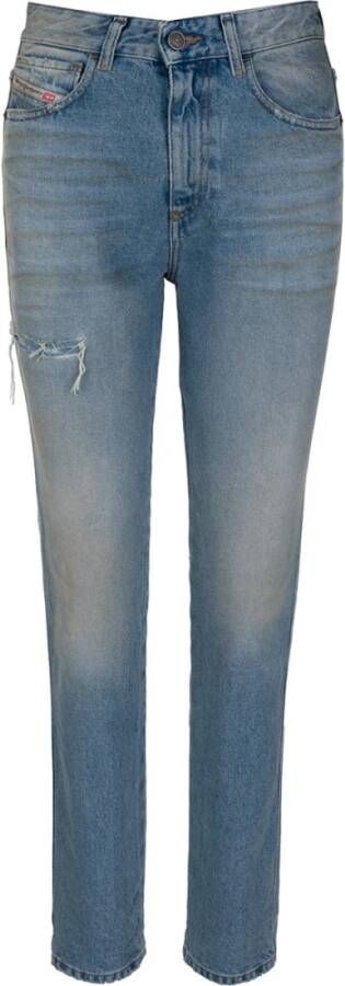 Diesel Skinny Jeans Blauw Dames