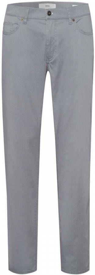 Brax Ultralight Straight Fit Broek zilver, Effen