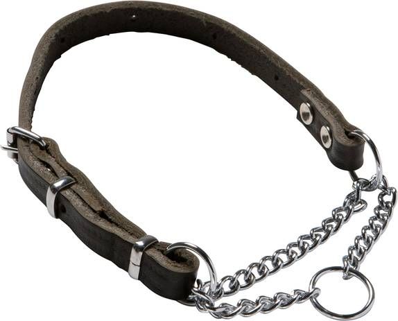 Adori Slipketting Halsband Vario Donkerbruin Hondenhalsband 80x1.8 0.30 cm