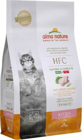 Almo Nature HFC Kitten Kattenvoer Verse Kip 1, 2 kg online kopen