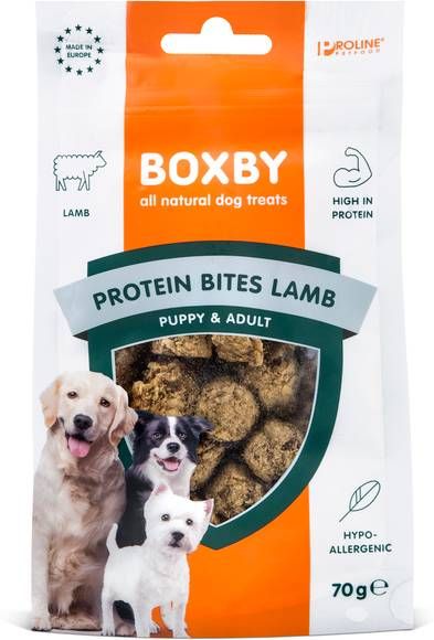 Proline Boxby Protein Bites 70 g Hondensnacks Lam