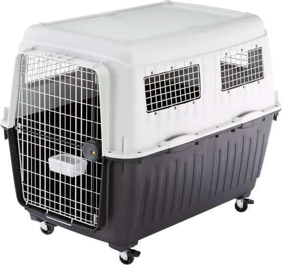 Ferplast Vervoersbox Atlas Pro Grijs Hondentransportbox 118 x 80 x 88 cm