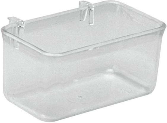 Ferplast Voerbakje Fpi 4510 Vogel Voerbak Drinkbak 10.3x6.8x5.1 cm Transparant