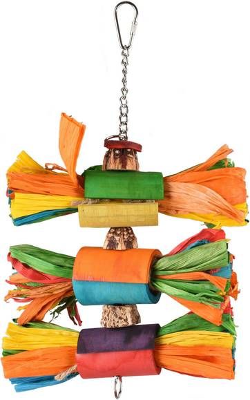 Flamingo Vogelspeelgoed Rainbow Multi Vogelspeelgoed 31 cm Multi Color