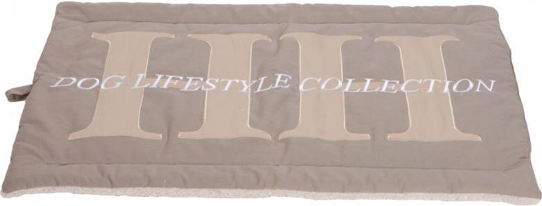 Happy House Deken Canvas Teddy Hh Taupe Hondendeken Large