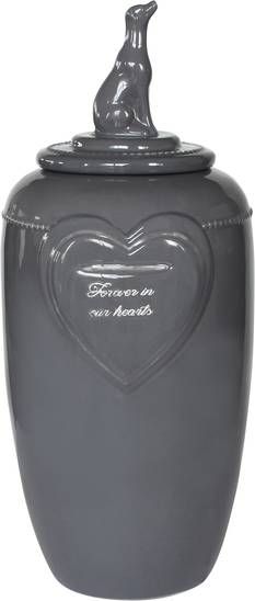 Happy House Memory Collection Urn Herdenken 14.5x14.5x32.7 cm 4.5 l Hardsteenlook Large