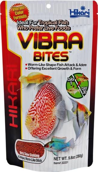 Hikari Tropical Vibra Bites Vissenvoer 35 g