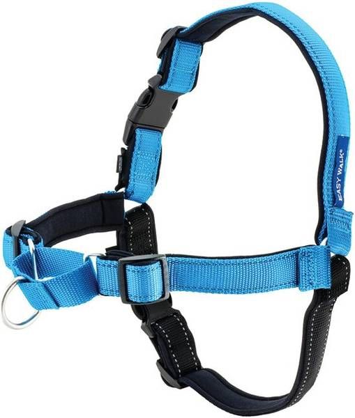 Petsafe Easy Walk Deluxe Harness Blauw&Zwart Hondenopvoeding Small