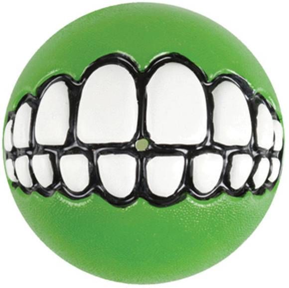 Rogz Grinz Treat Ball Medium Hondenspeelgoed Lime