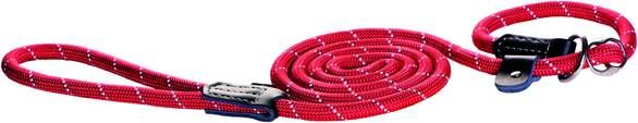 Rogz Rope Line Moxon Lead Rood Small 180 cm / 9 mm