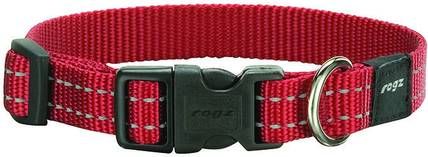 Rogz Utility Halsband Rood Hondenhalsband 26 40x1.6 cm