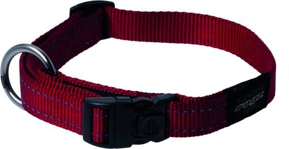 Rogz Utility Halsband Rood Hondenhalsband 34 56x2.0 cm