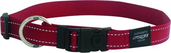Rogz Utility Halsband Rood Hondenhalsband 43 70x2.5 cm