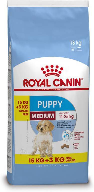 puppy medium royal canin 15 kg