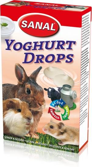 Sanal Yoghurt Drops Knaagdiersnack 45 g
