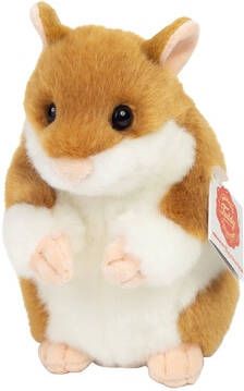Teddy HERMANN ®, Hamster beige wit, 16 cm