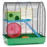 Beeztees Knaagdierkooi City2 Zwart/groen37x25x39