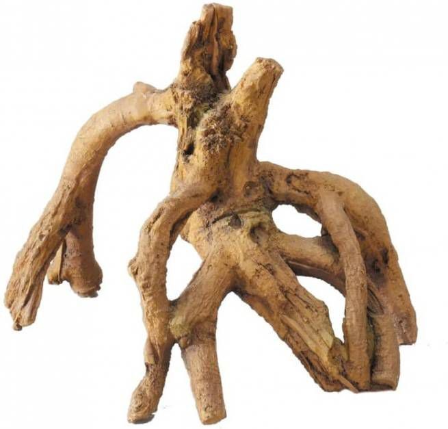 Aqua Della Decor Wortel Mangrove L Aquarium Ornament 17x11.5x14 cm Bruin