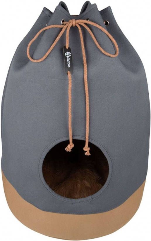 District 70 Casa 45x45x60 cm Kattenmand Cognac&Antraciet