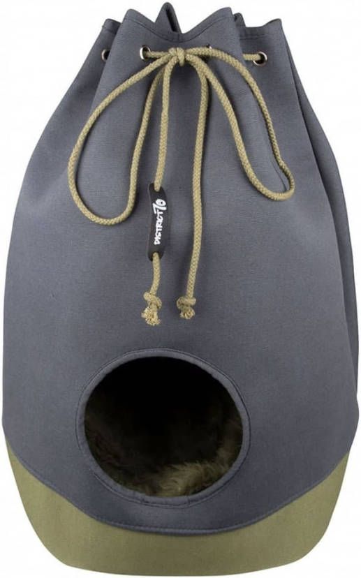 District 70 Casa 45x45x60 cm Kattenmand Groen&Antraciet