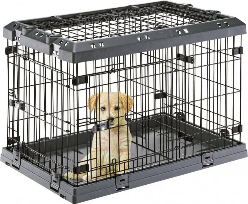 Ferplast Superior Hondenbench Grijs Bench 77x51x55 cm