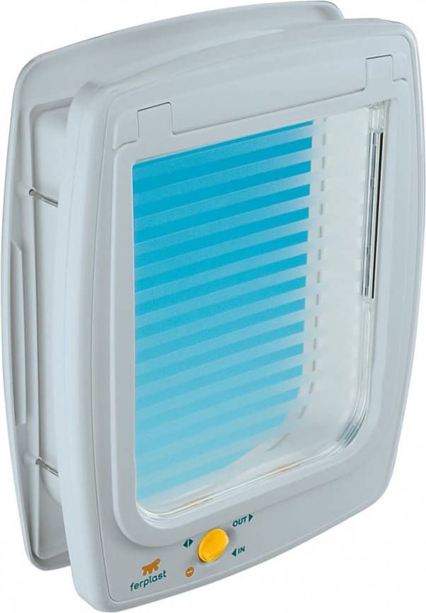 Ferplast Huisdierenluik Swing 11T handmatig 4 standen wit 72106011