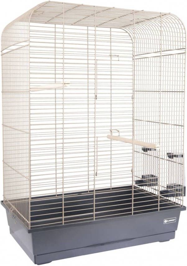 Flamingo Vogelkooi Marja Vogelverblijven 54x34x75 cm Metaal Antraciet