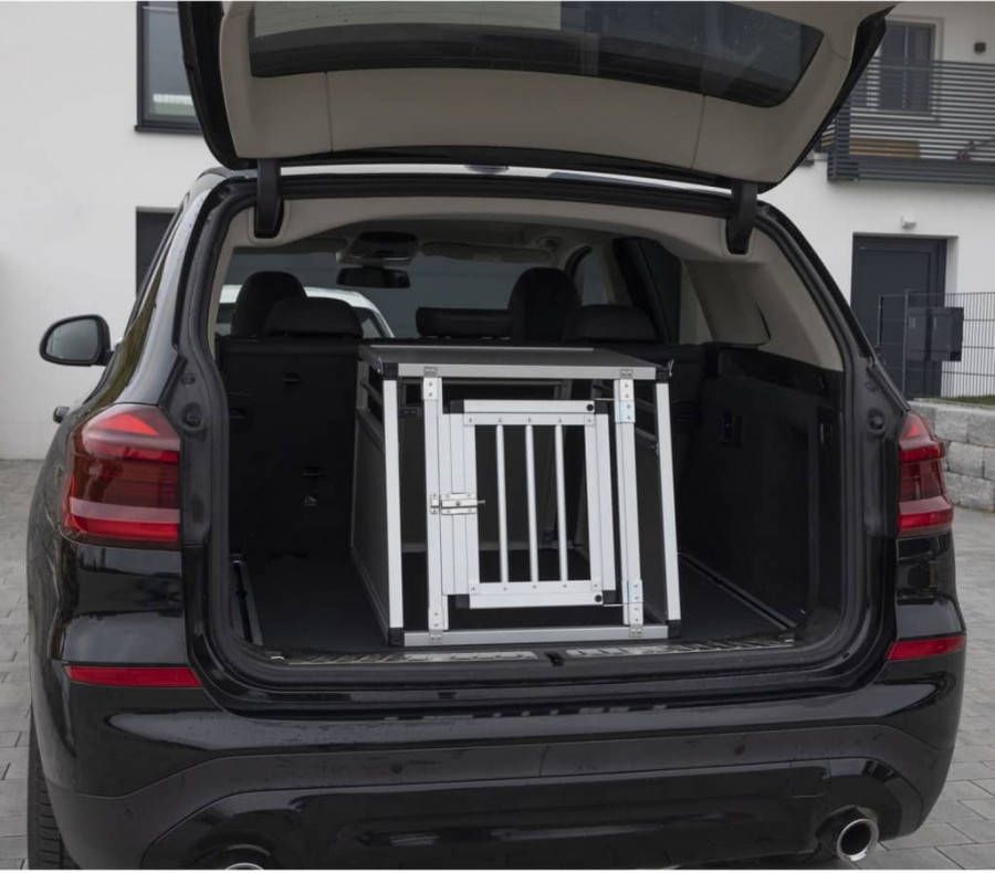 Kerbl Hondentransportbox Barry 77x55x50 cm aluminium