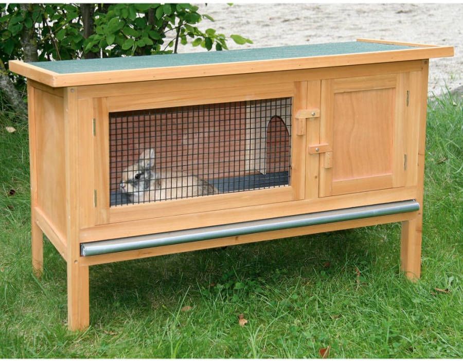 Kerbl Knaagdierhuis Fred hout bruin 82816