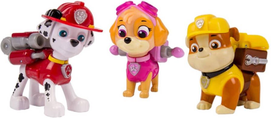 Paw Patrol action pack pup set (Marshall, Skye & Rubble)