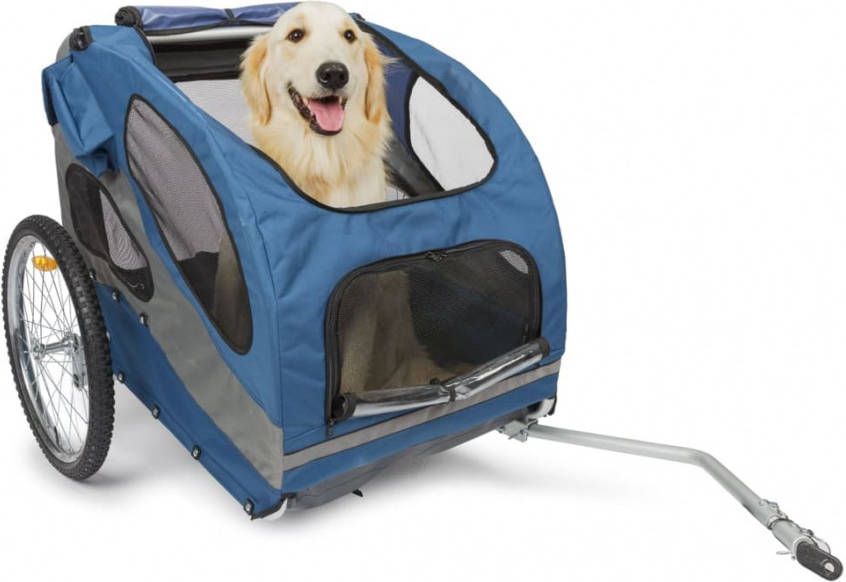 PetSafe Fietskar voor honden Happy Ride L blauw