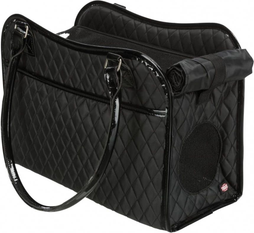 vidaXL Trixie Tas Amina 18 × 29 × 37 Cm Zwart Voor Hond