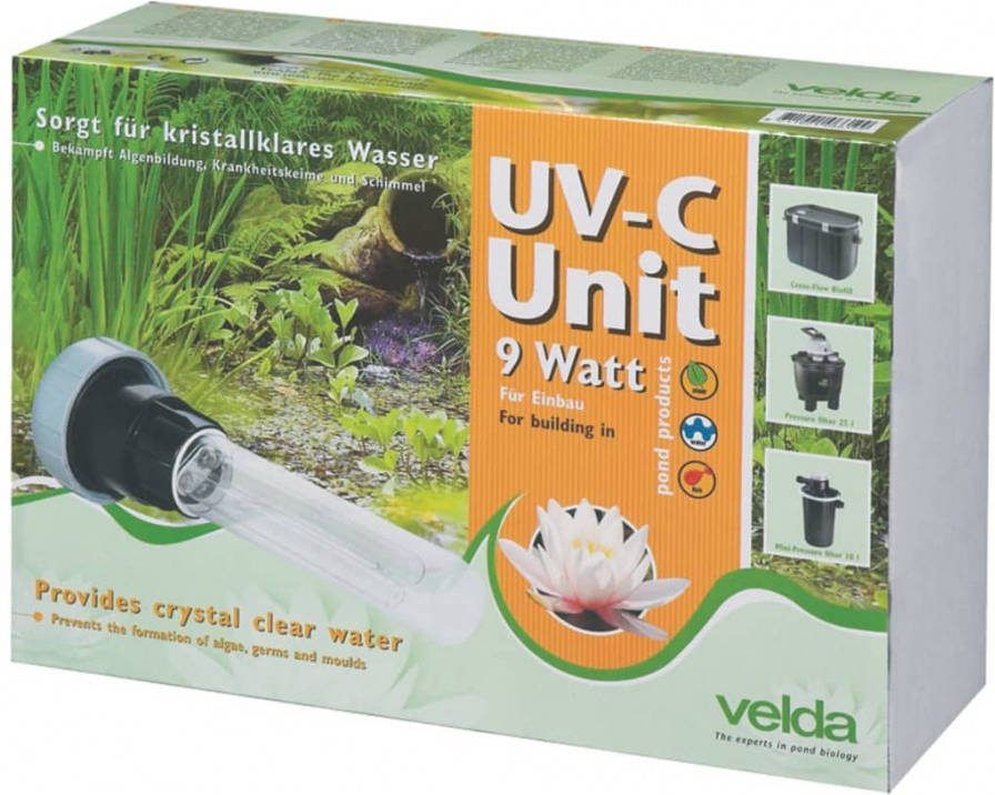 Velda UV C Unit 9 Watt voor CC 10 25 CROSS FB