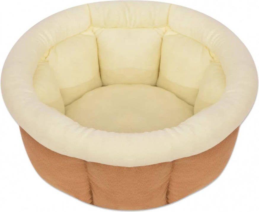 VIDAXL Hondenmandbeige