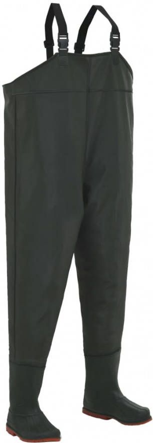 VIDAXL Waadbroek met laarzengroen