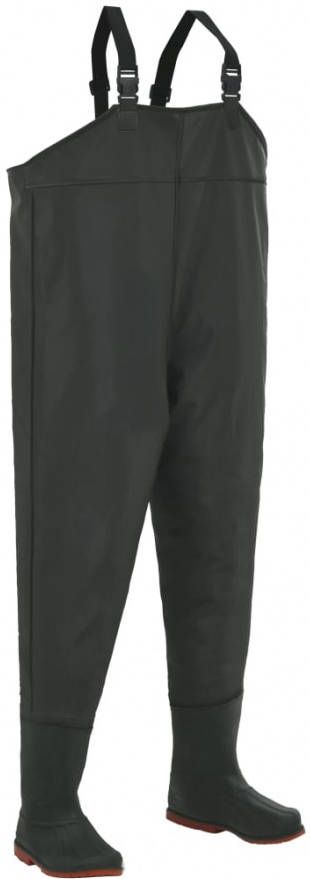 VIDAXL Waadbroek met laarzengroen
