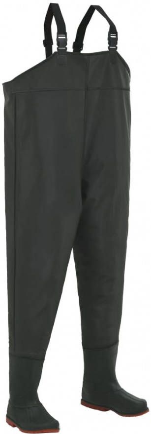 VIDAXL Waadbroek met laarzengroen