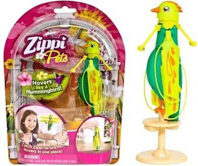 Zippi Pets Bird Groen Speelfiguur