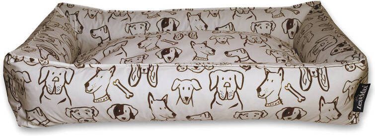 Lex&Max hondenmand MY DOGGO X(120x85x23)Zand/print