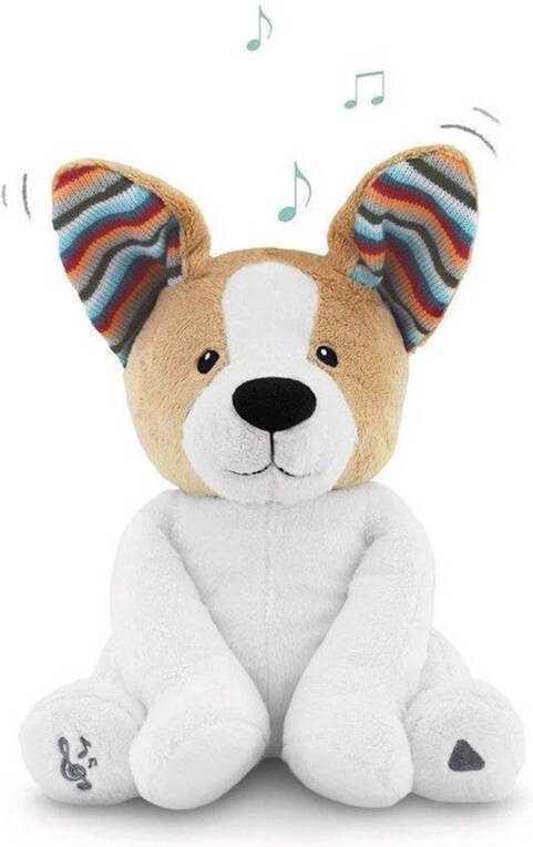 Zazu Kiekeboe Danny de hond interactieve knuffel