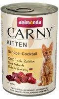 Animonda Carny 6x400g Kitten Rund & Gevogelte Kattenvoer