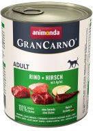 Animonda GranCarno 12x800g Original Adult Original Adult Rund & Hert met Appel Hondenvoer