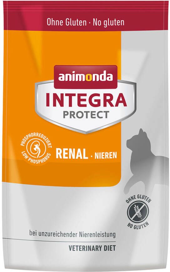 Animonda Integra Protect Adult Nieren Droog Kattenvoer Voordeelpakket 3 x 1.2 kg
