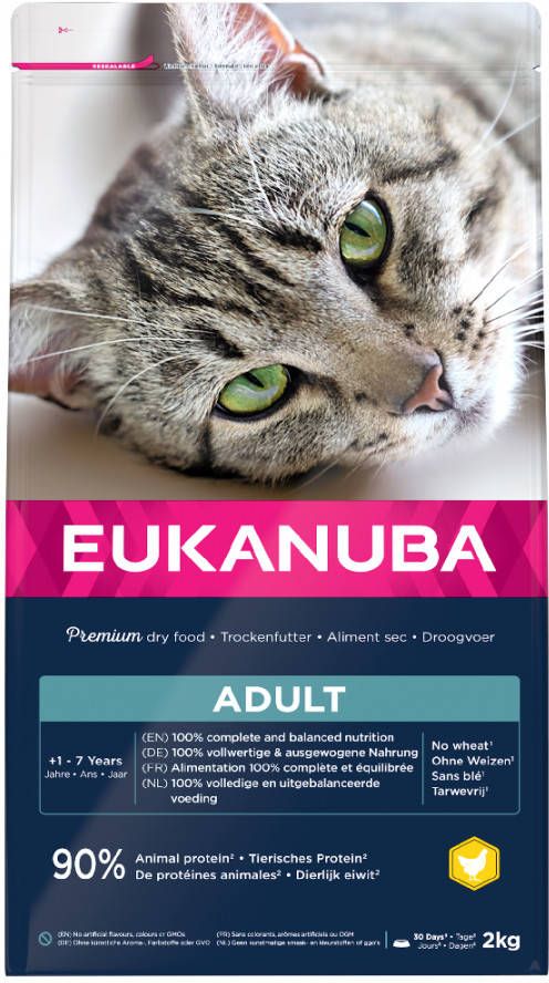 Eukanuba Top Condition 1+ Adult Kattenvoer Voordeelpakket 3 x 2 kg
