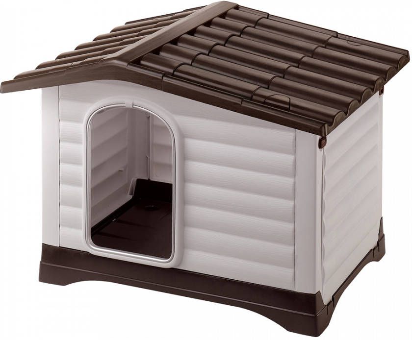 ferplast Dogvilla 110 B 111 x D 84 x H 79 cm Kunststof Hondenhok Dogvilla