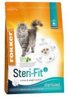 Fokker 3x Steri Fit Kattenvoer Gevogelte 2, 5 kg