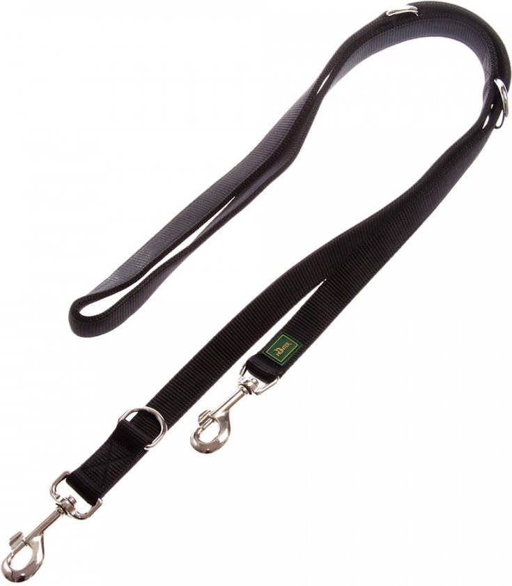 Hunter 2 m lang, 2, 5 cm breed Hondenriem Doubleert